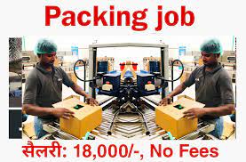 Packing Jobs in India for Freshers